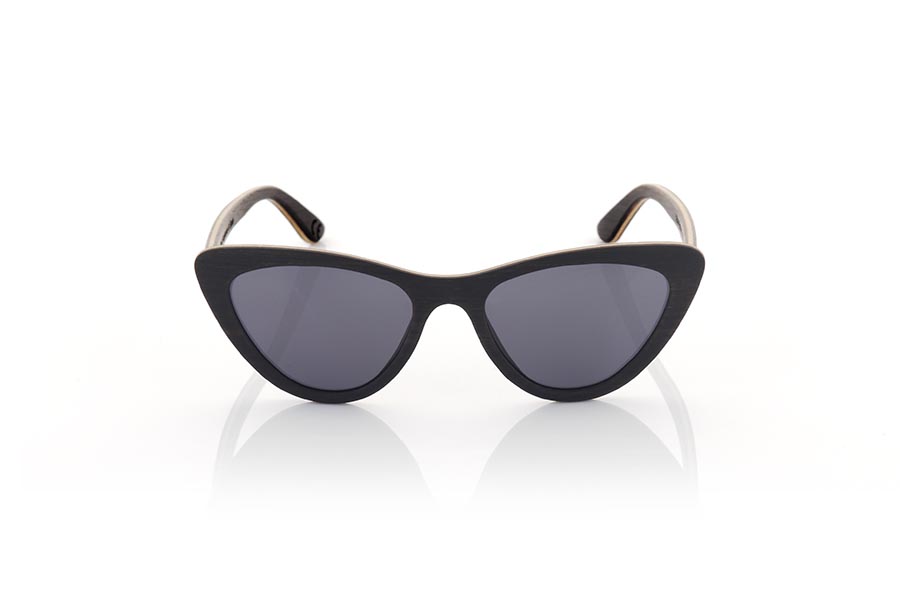 Wood eyewear of Ebony modelo LENA Wholesale & Retail | Root Sunglasses® 